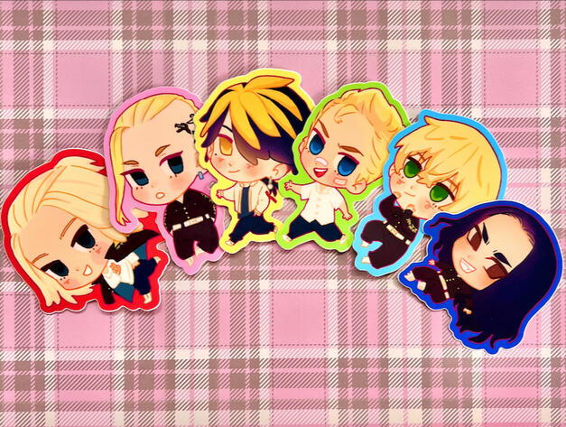 Tokyo Revengers Stickers Tokyo Revengers Stickers