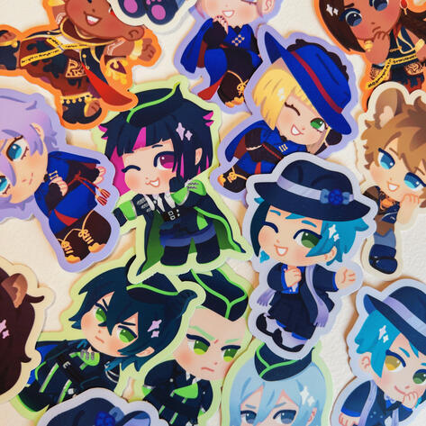 TWISTED WONDERLAND STICKERS TWISTED WONDERLAND STICKERS