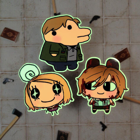 SILENT HILL STICKERS SILENT HILL STICKERS